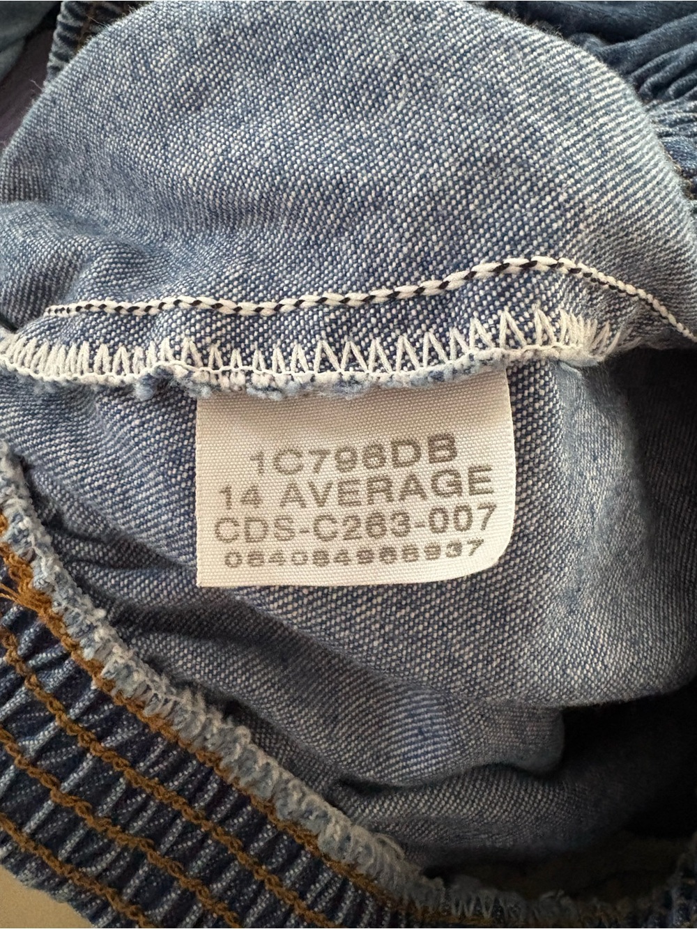 Vintage Chic Shorts Denim Baggy Womens Size 14 High Rise Pull On Mom Y2K jorts - Picture 3 of 7